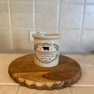 Magnolia French Inspired Ceramic Container